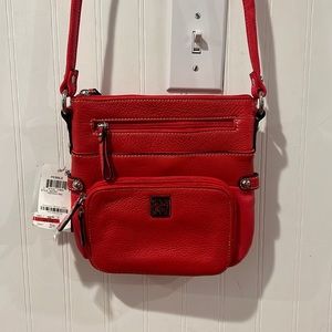 Giani Bernini “Everything in it’s Place” crossbody. NWT